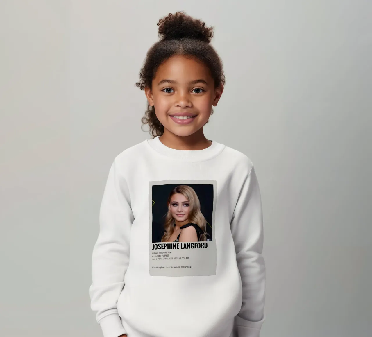 JOSEPHINE LANGFORD felpa bambino da MVFminimalist