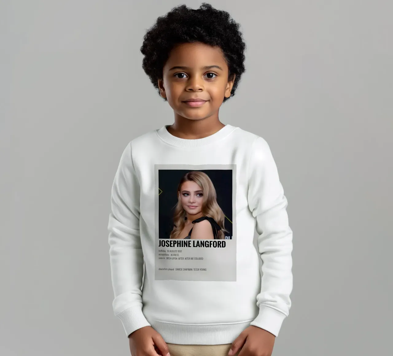 JOSEPHINE LANGFORD felpa bambino da MVFminimalist