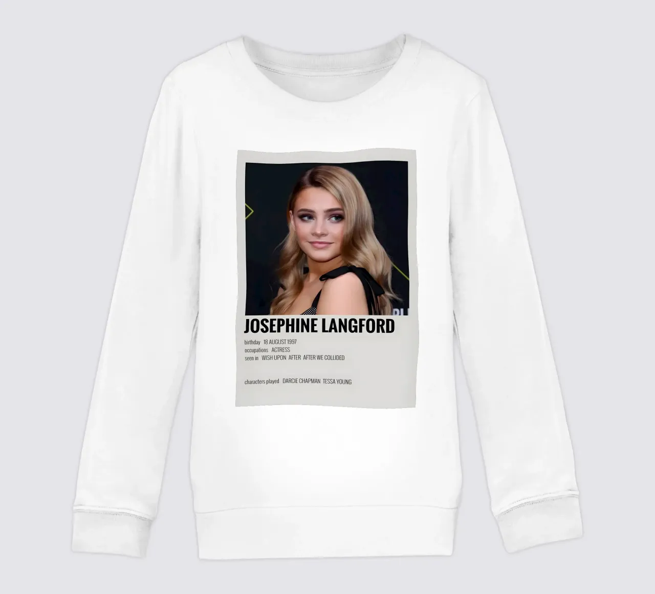 JOSEPHINE LANGFORD felpa bambino da MVFminimalist