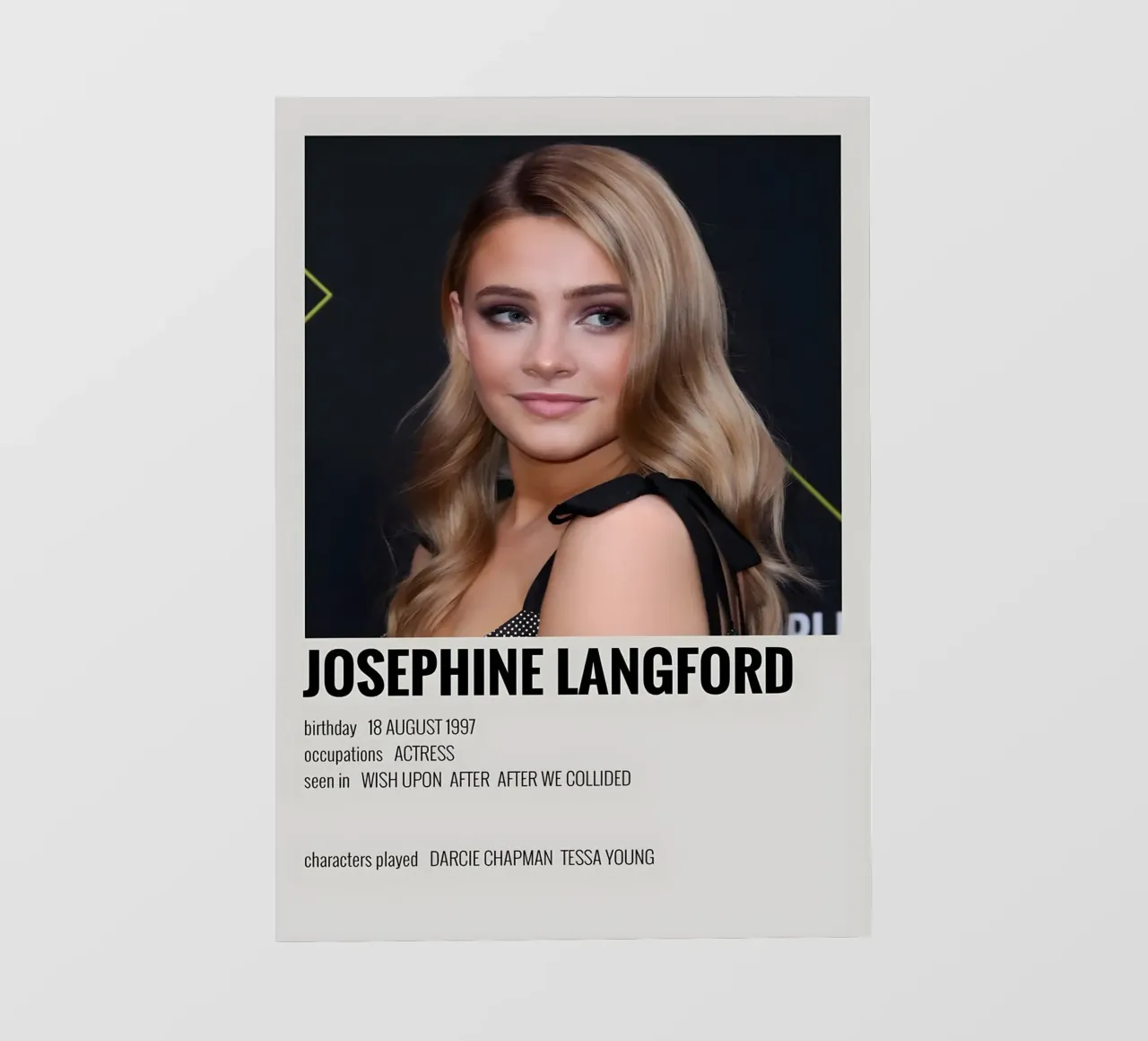 JOSEPHINE LANGFORD fotobehang van MVFminimalist