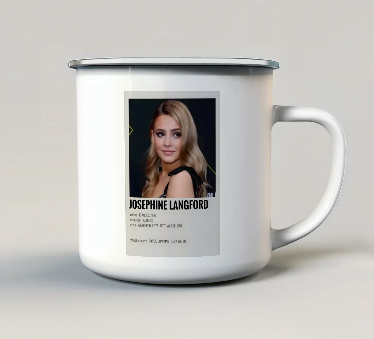 JOSEPHINE LANGFORD emaille mok van MVFminimalist