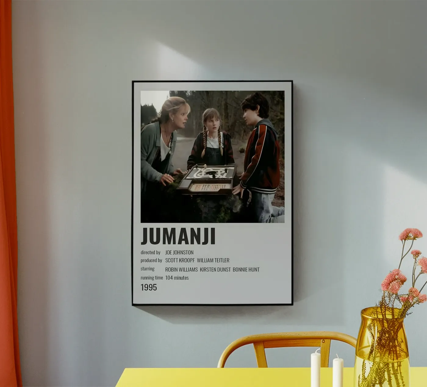 JUMANJI plexiglas de MVFminimalist