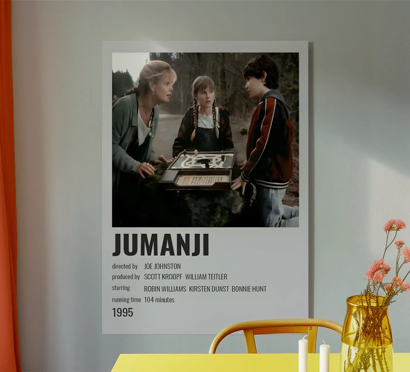 JUMANJI plexiglas de MVFminimalist