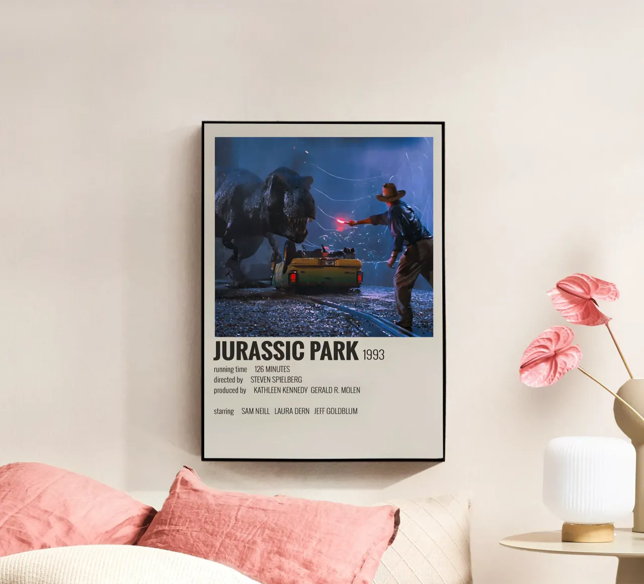 JURASSIC PARK 1993 acrylic glass by MVFminimalist