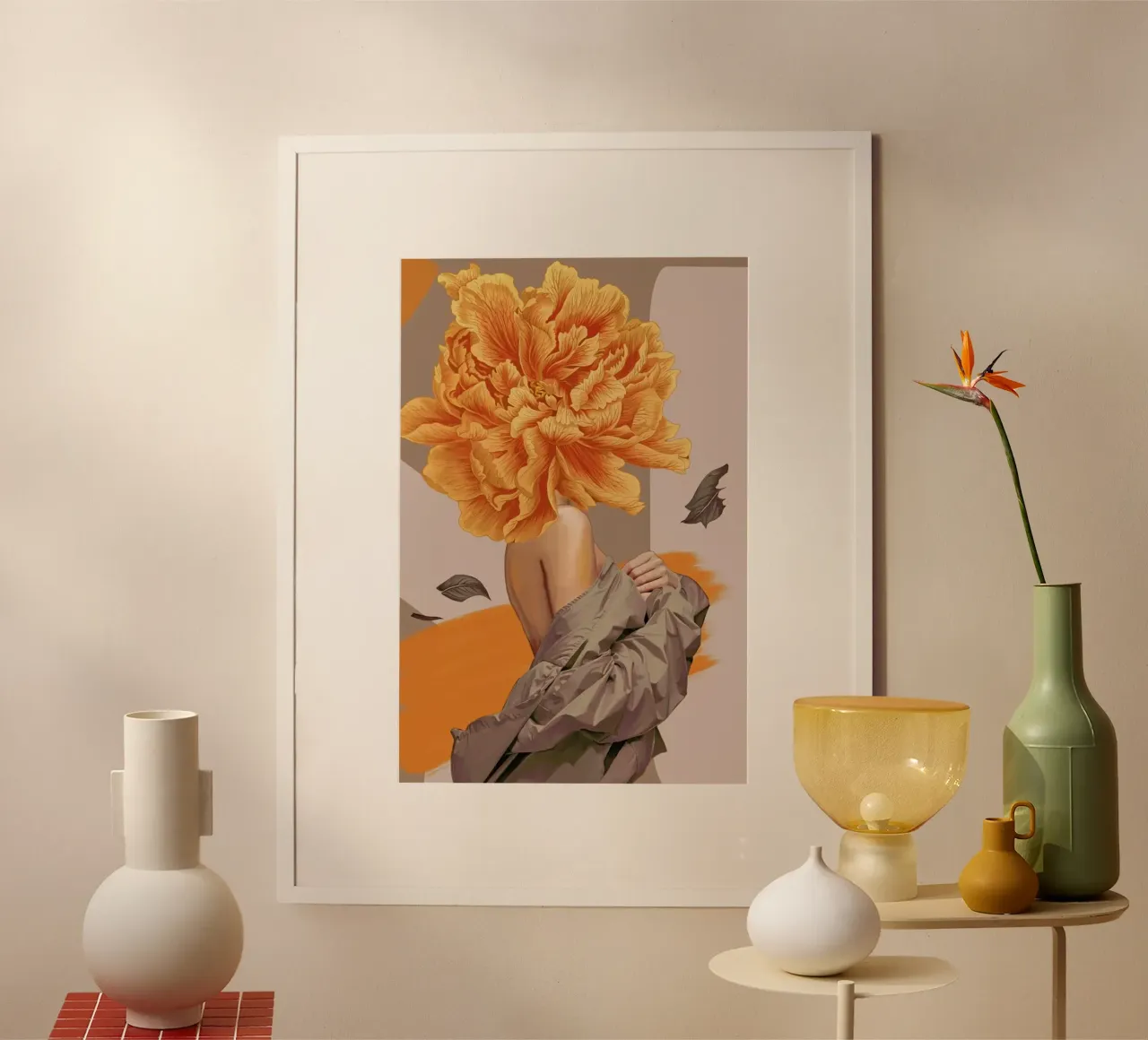 Redeem poster con telaio in legno da Nettsch