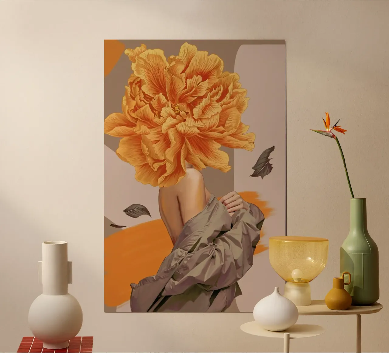 Redeem poster con telaio in legno da Nettsch