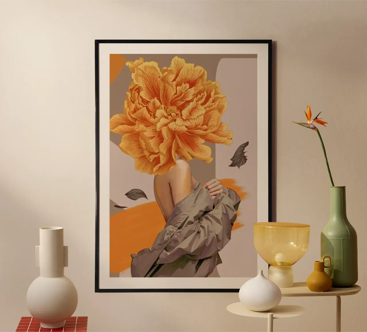 Redeem poster con telaio in legno da Nettsch
