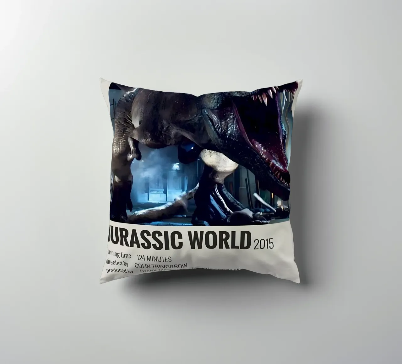 JURASSIC WORLD 2015 cuscino da MVFminimalist