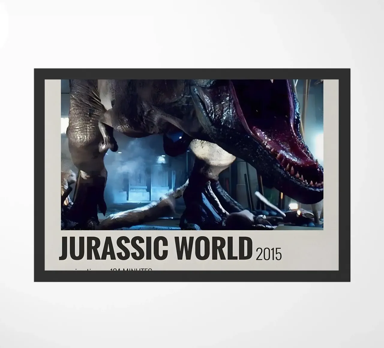 JURASSIC WORLD 2015 zerbino da MVFminimalist
