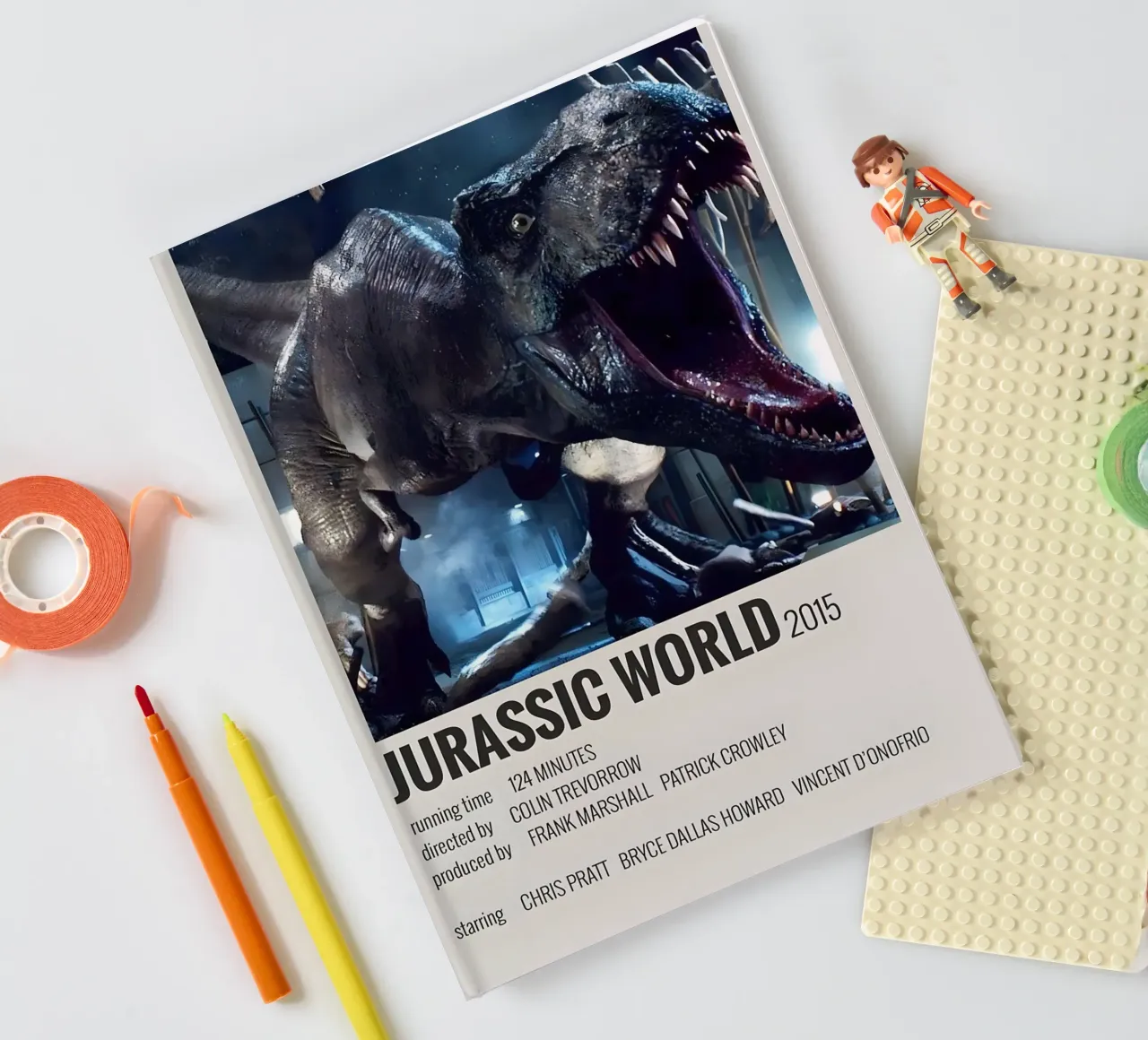 JURASSIC WORLD 2015 diario da MVFminimalist