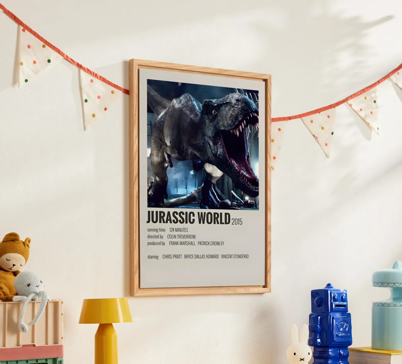 JURASSIC WORLD 2015 plexiglass da MVFminimalist