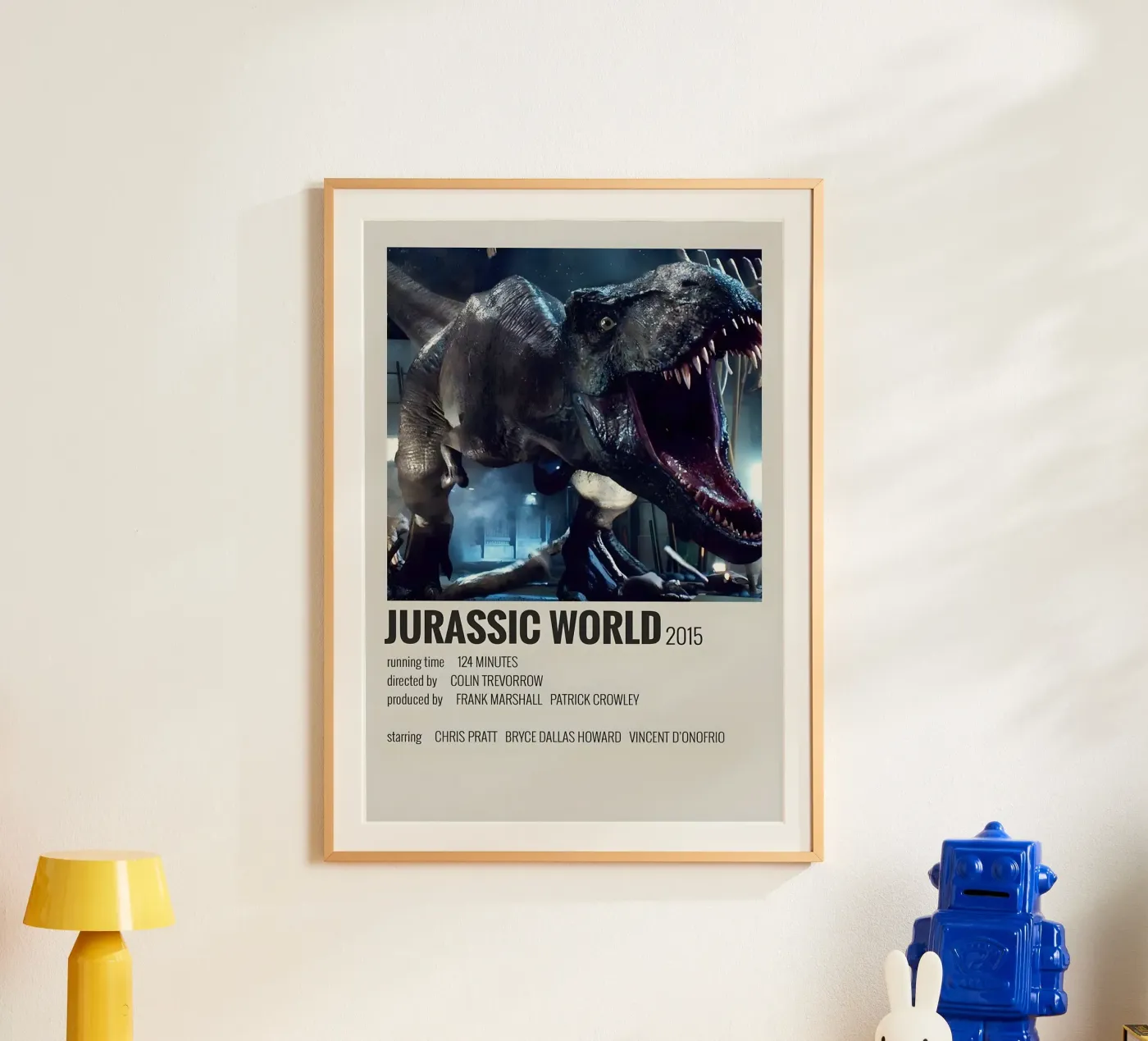 JURASSIC WORLD 2015 poster da MVFminimalist