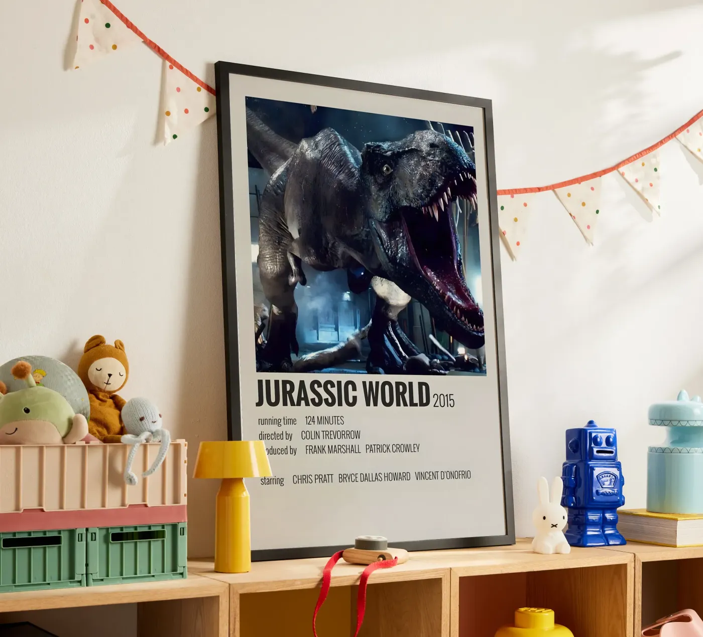 JURASSIC WORLD 2015 poster da MVFminimalist