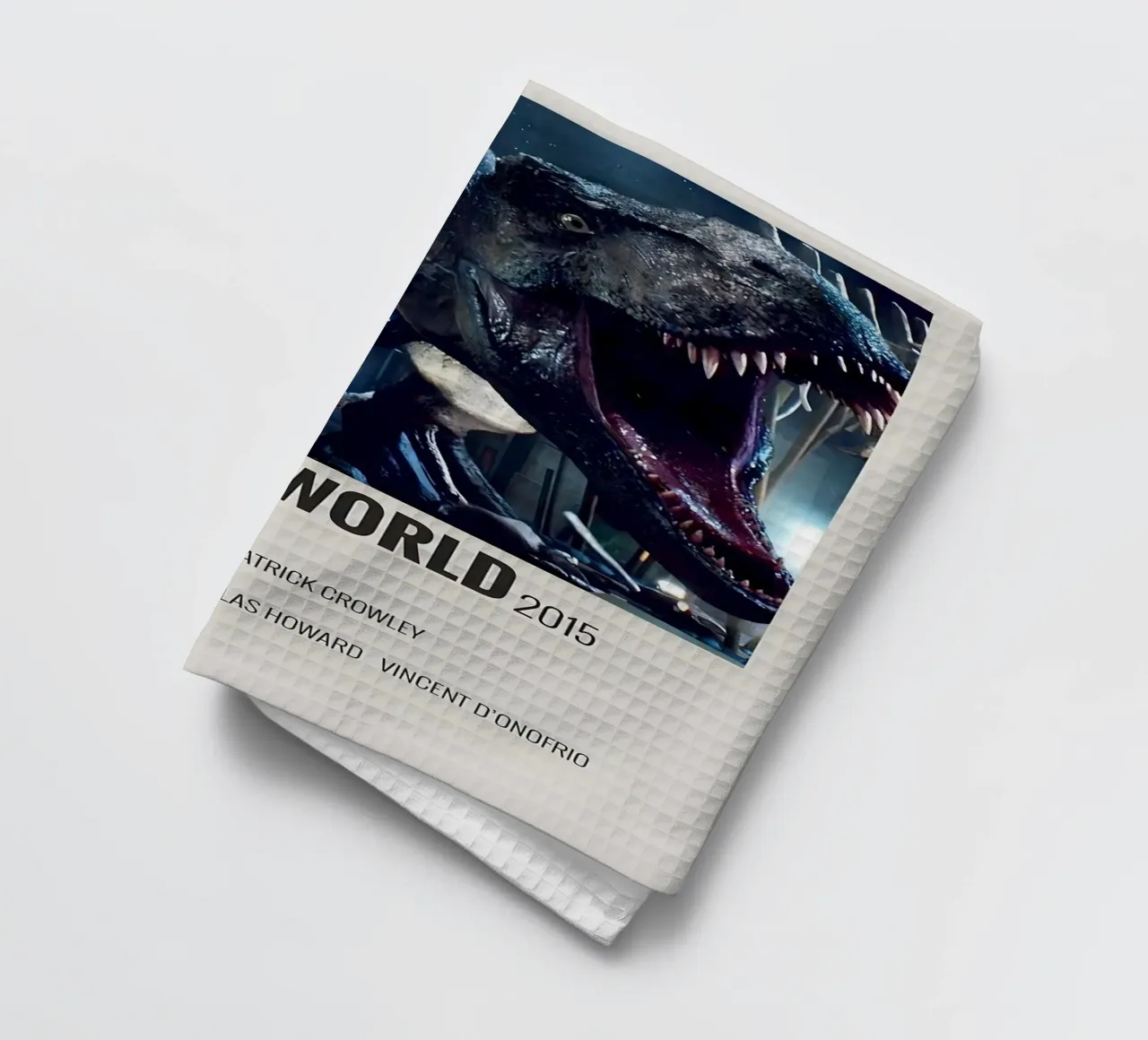 JURASSIC WORLD 2015 Geschirrtuch von MVFminimalist