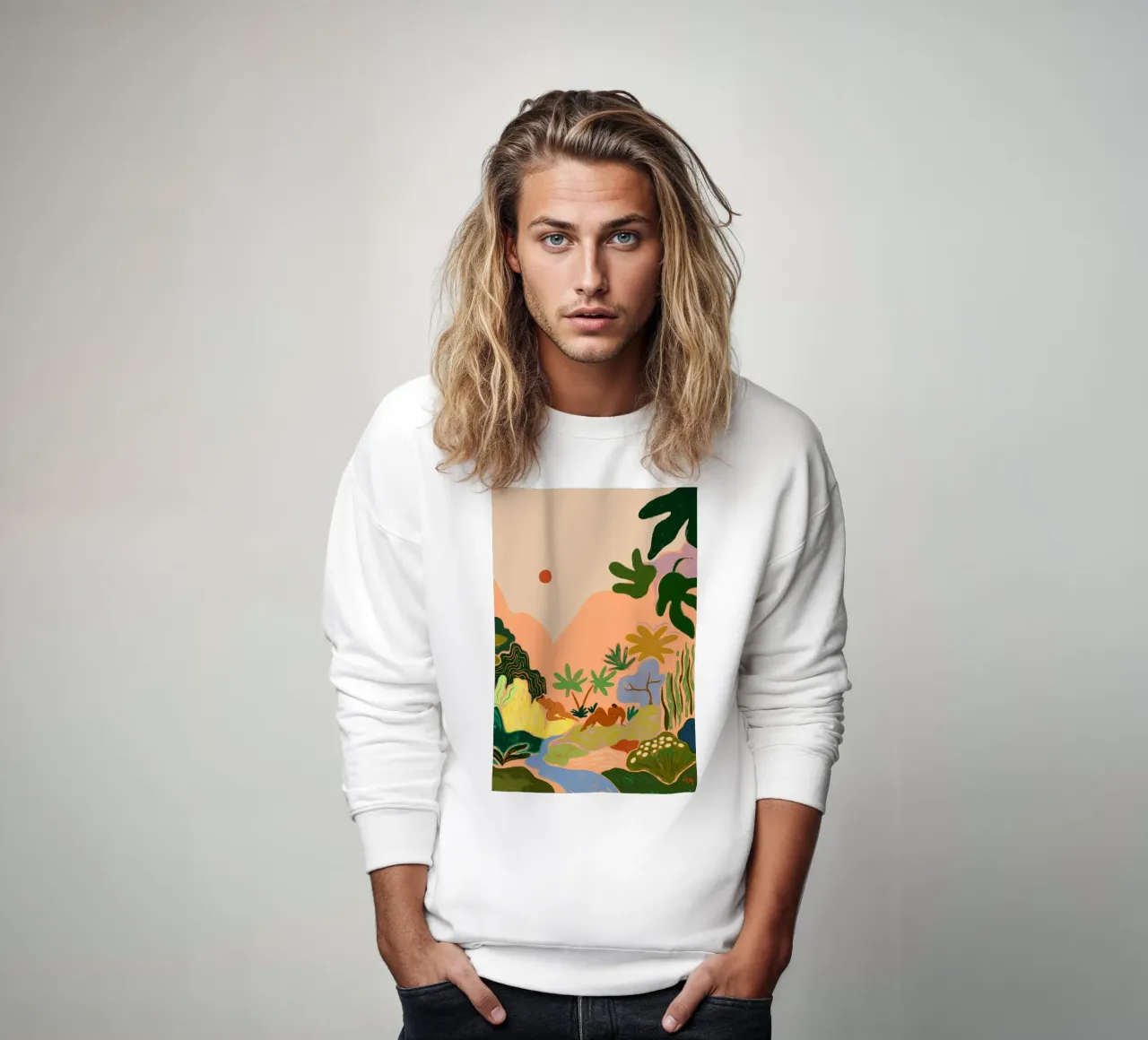 Lost Paradise felpa da Arty Guava