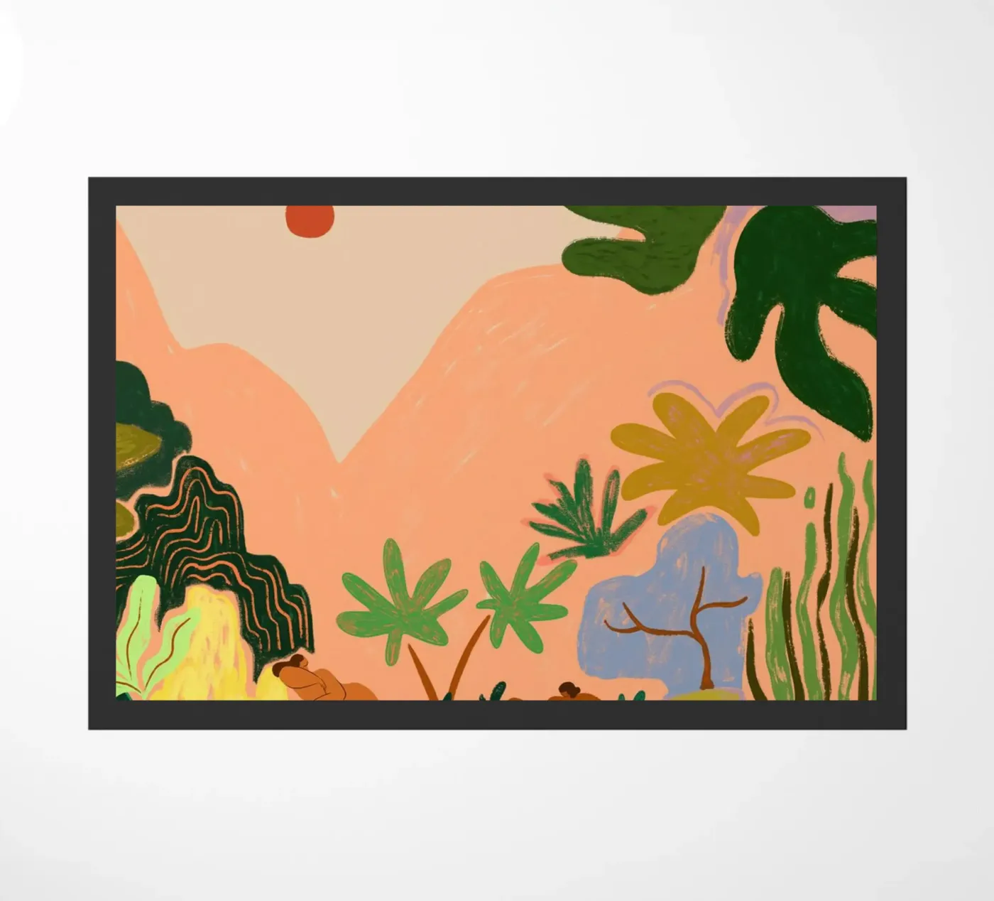 Lost Paradise deurmat van Arty Guava