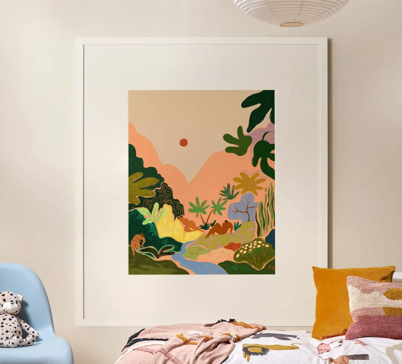 Lost Paradise poster da Arty Guava