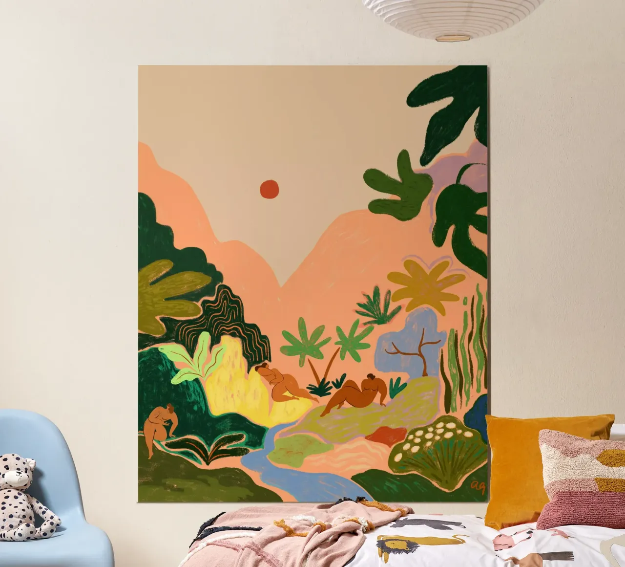 Lost Paradise poster da Arty Guava