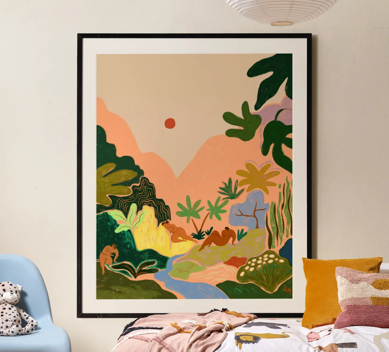 Lost Paradise poster da Arty Guava