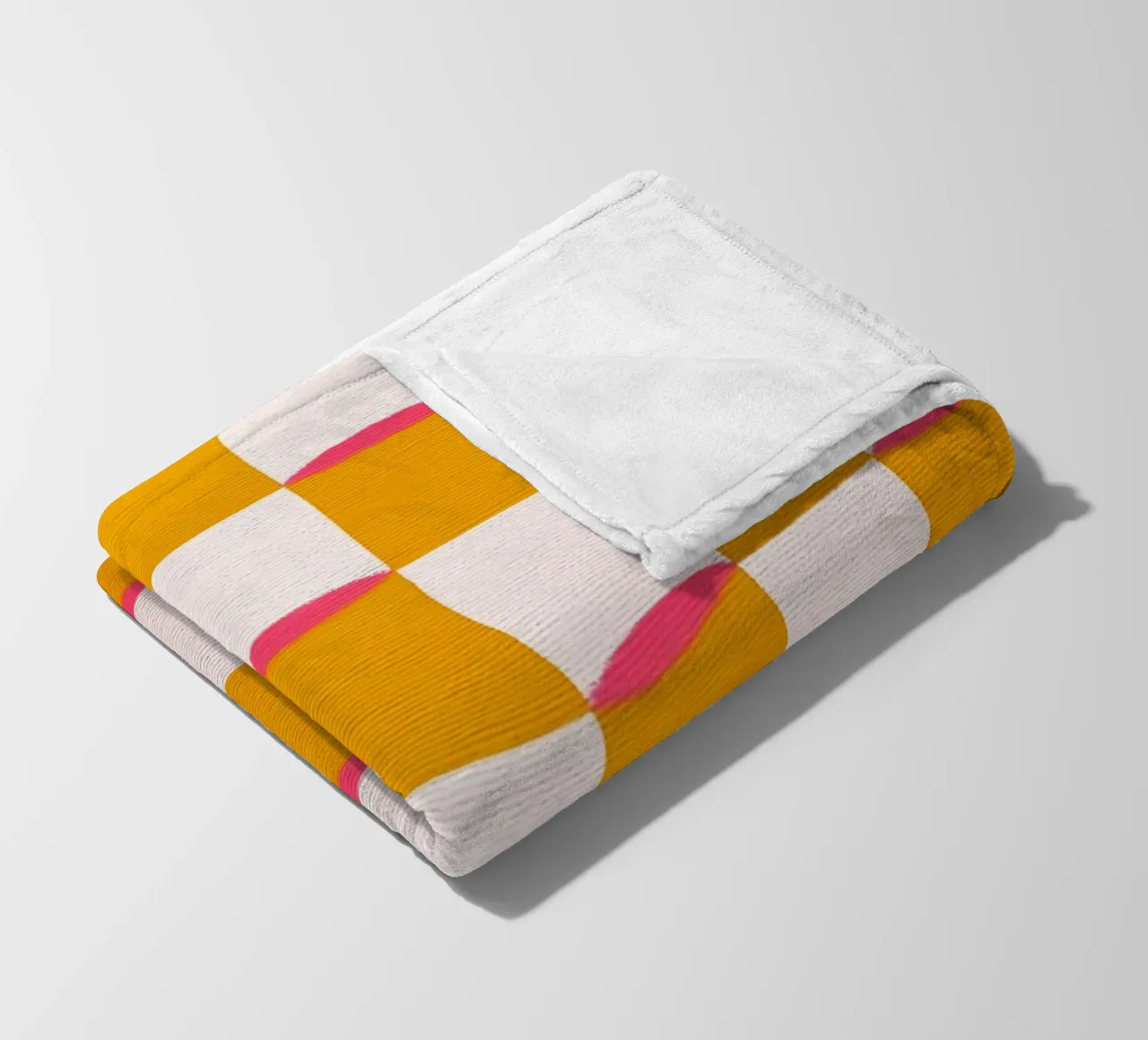 Quadrati e linee coperta in pile da Carinaprint
