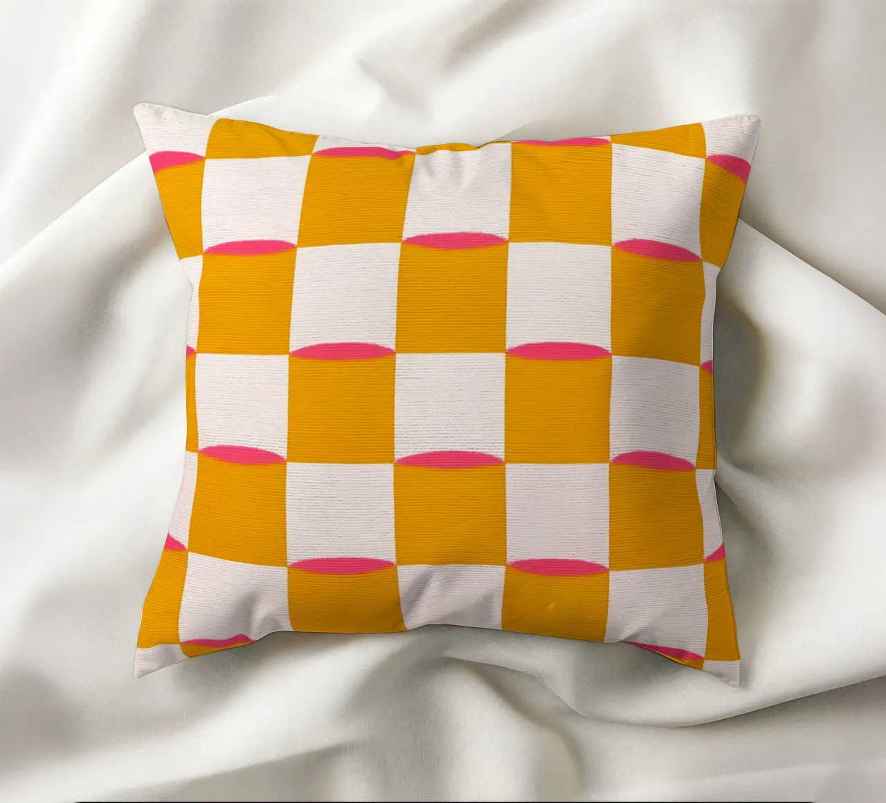 Quadrati e linee cuscino da Carinaprint