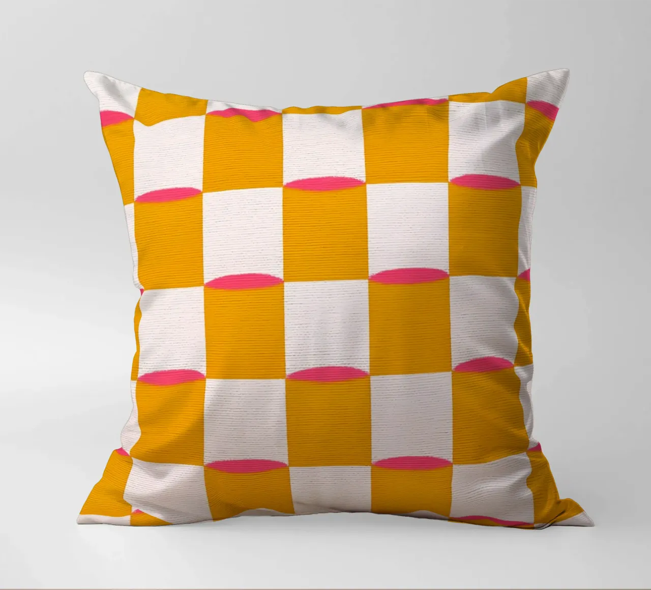 Quadrati e linee cuscino da Carinaprint