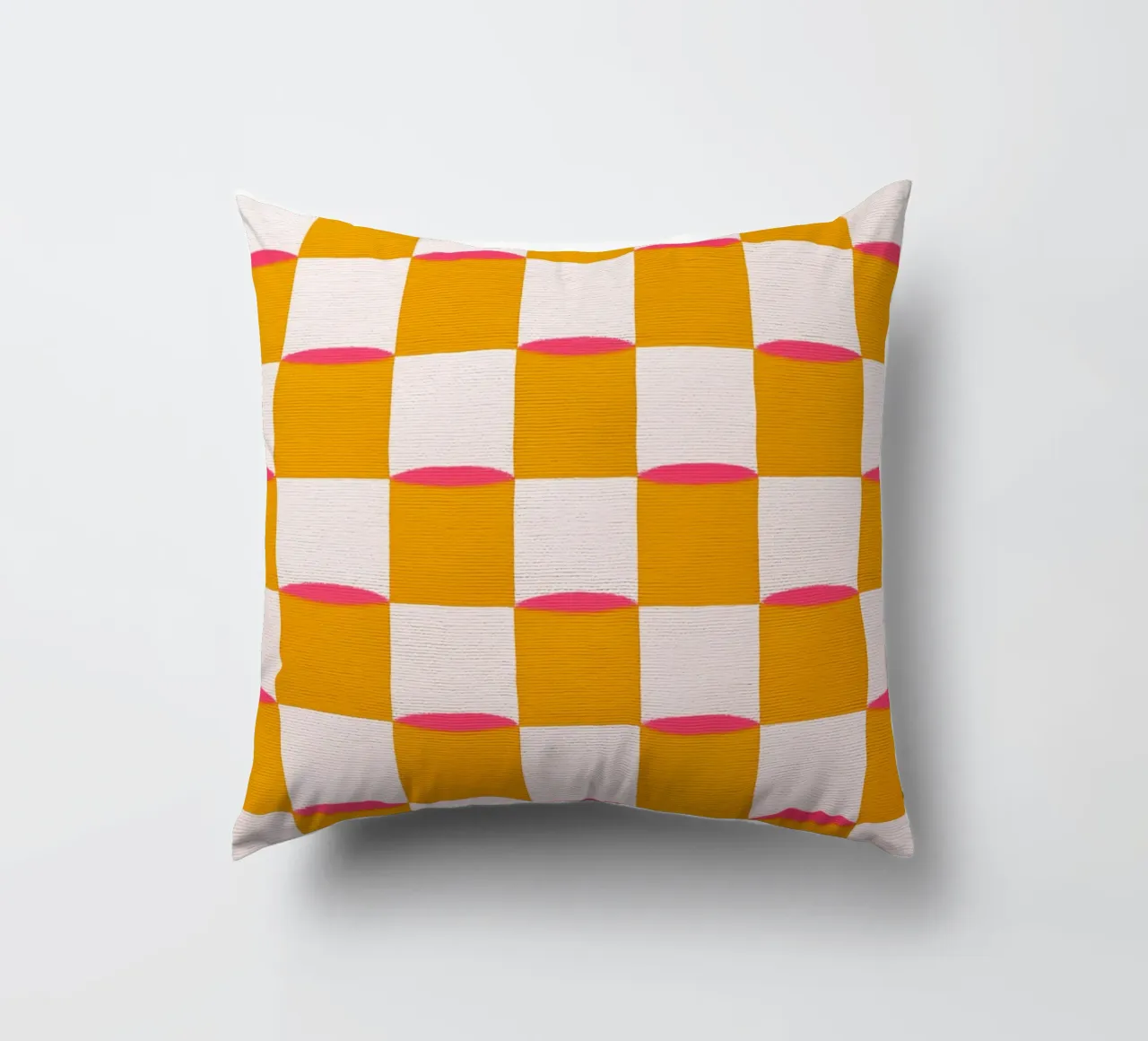 Quadrati e linee cuscino da Carinaprint