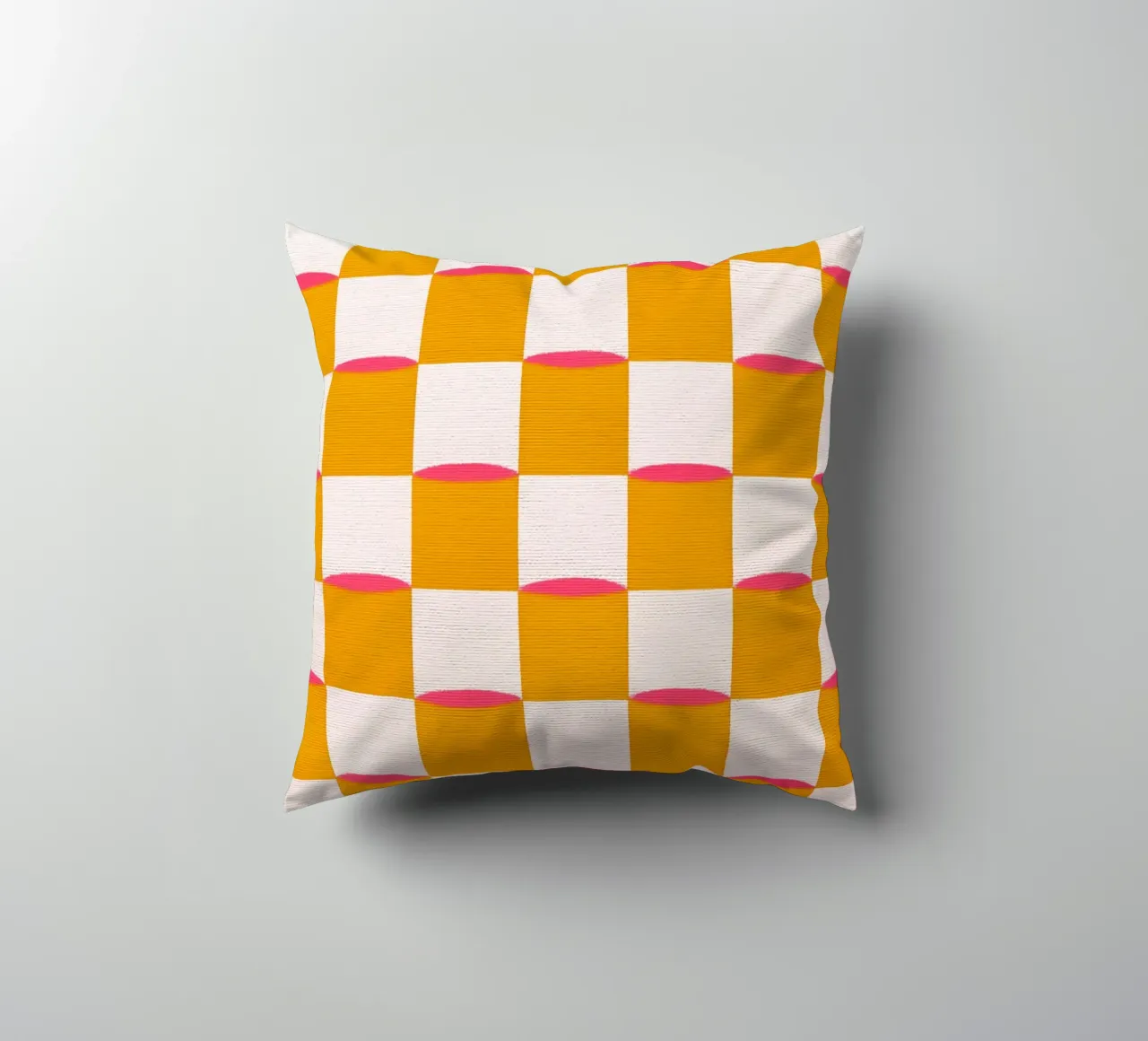 Quadrati e linee cuscino da Carinaprint