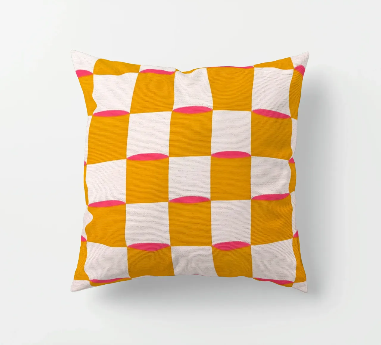 Quadrati e linee cuscino da Carinaprint