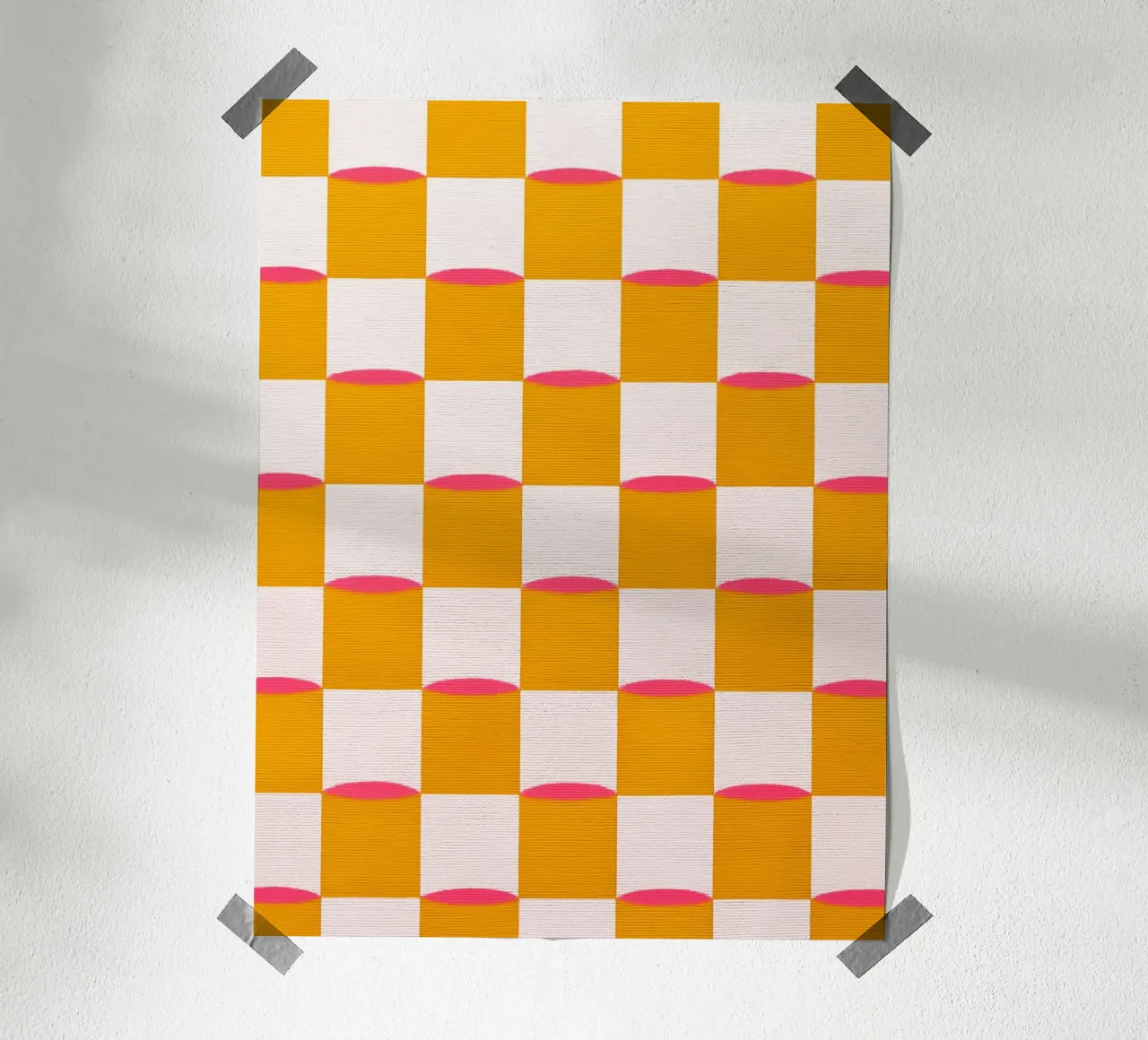 Quadrati e linee poster da Carinaprint