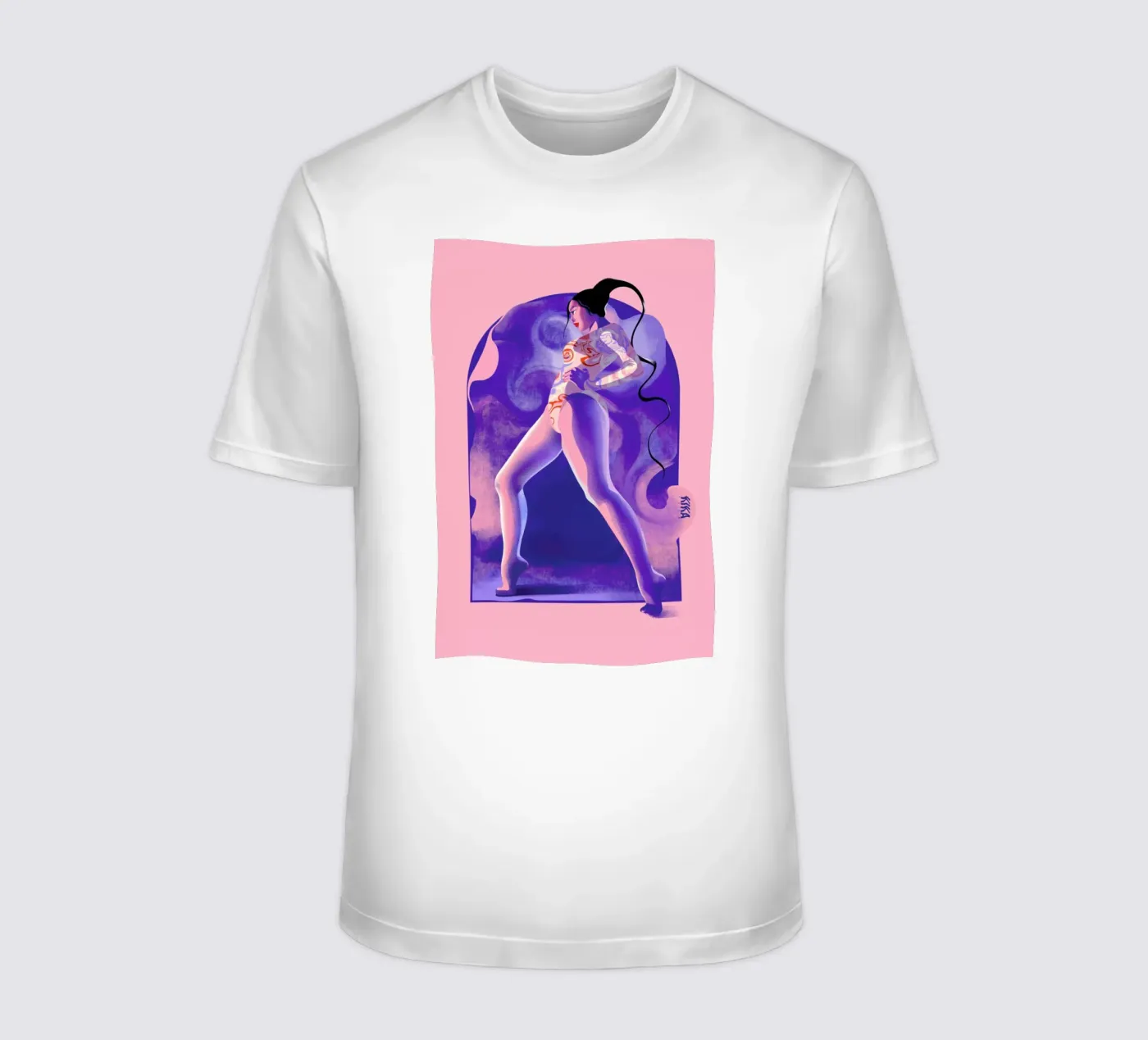 Fearless t-shirt da Kika illu