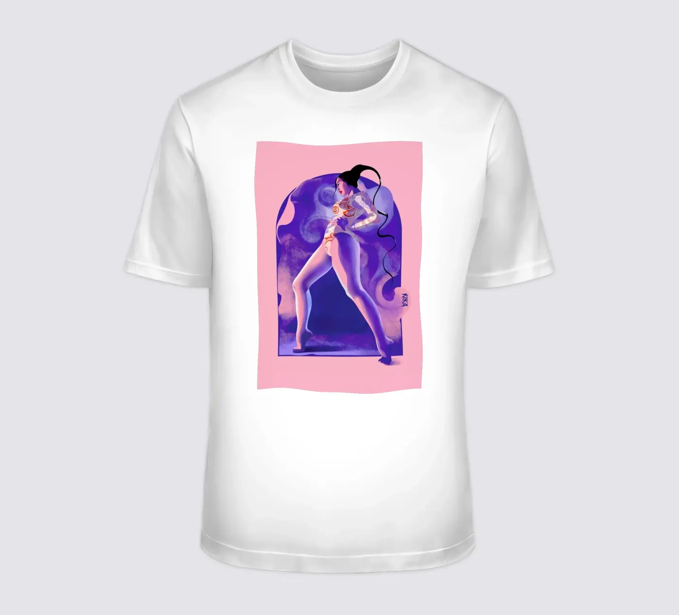 Fearless t-shirt da Kika illu