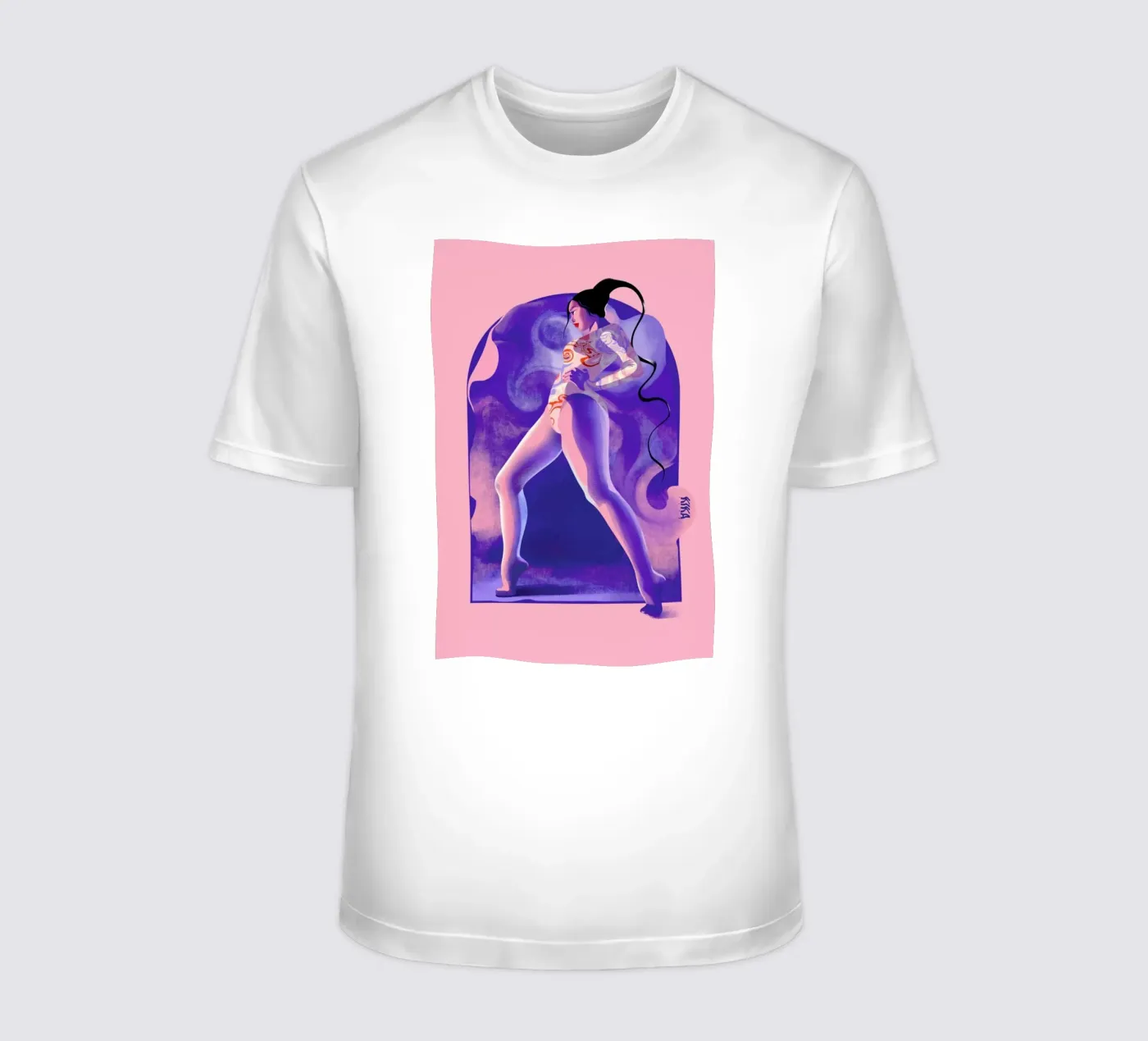 Fearless t-shirt da Kika illu