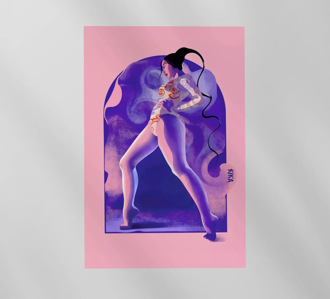 Fearless backlit folie van Kika illu