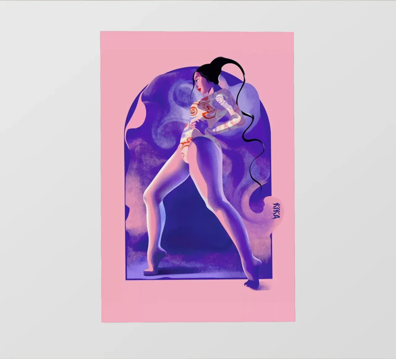 Fearless telo in pvc da Kika illu