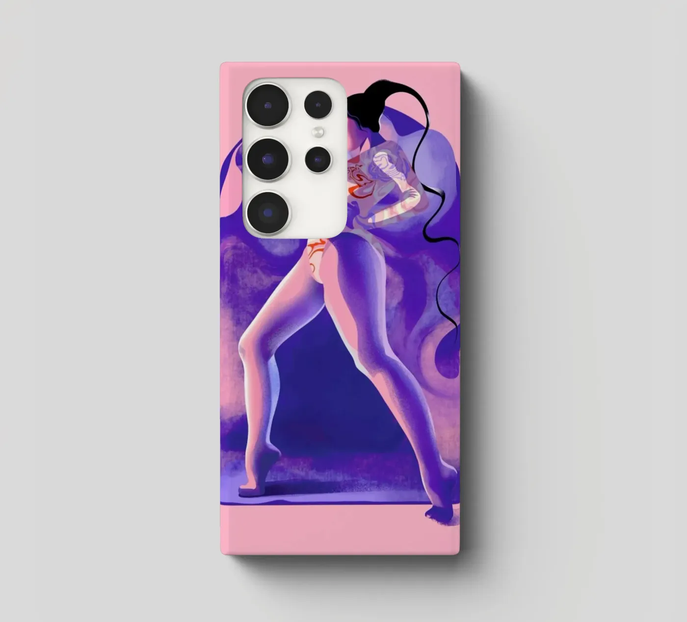 Fearless Samsung Hülle von Kika illu