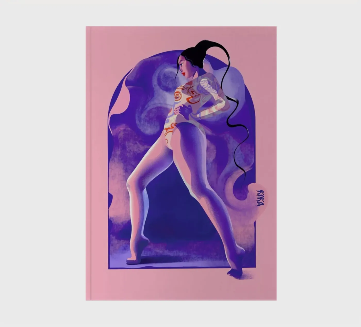 Fearless notebook by Kika illu