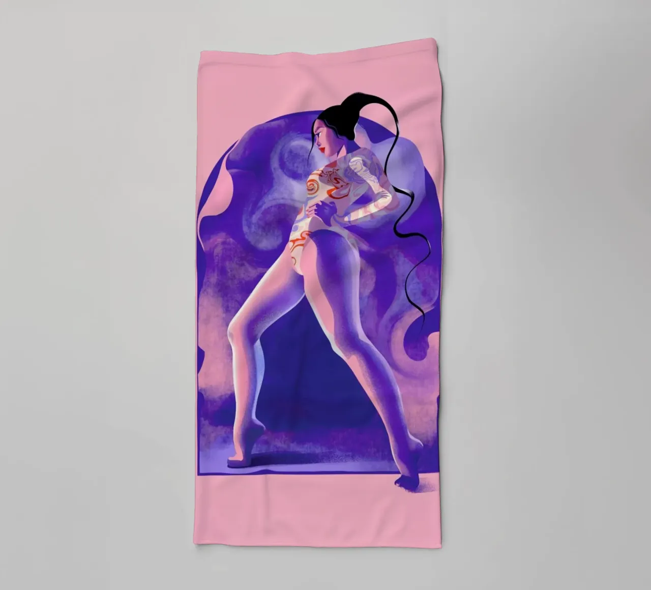 Fearless asciugamano da bagno da Kika illu