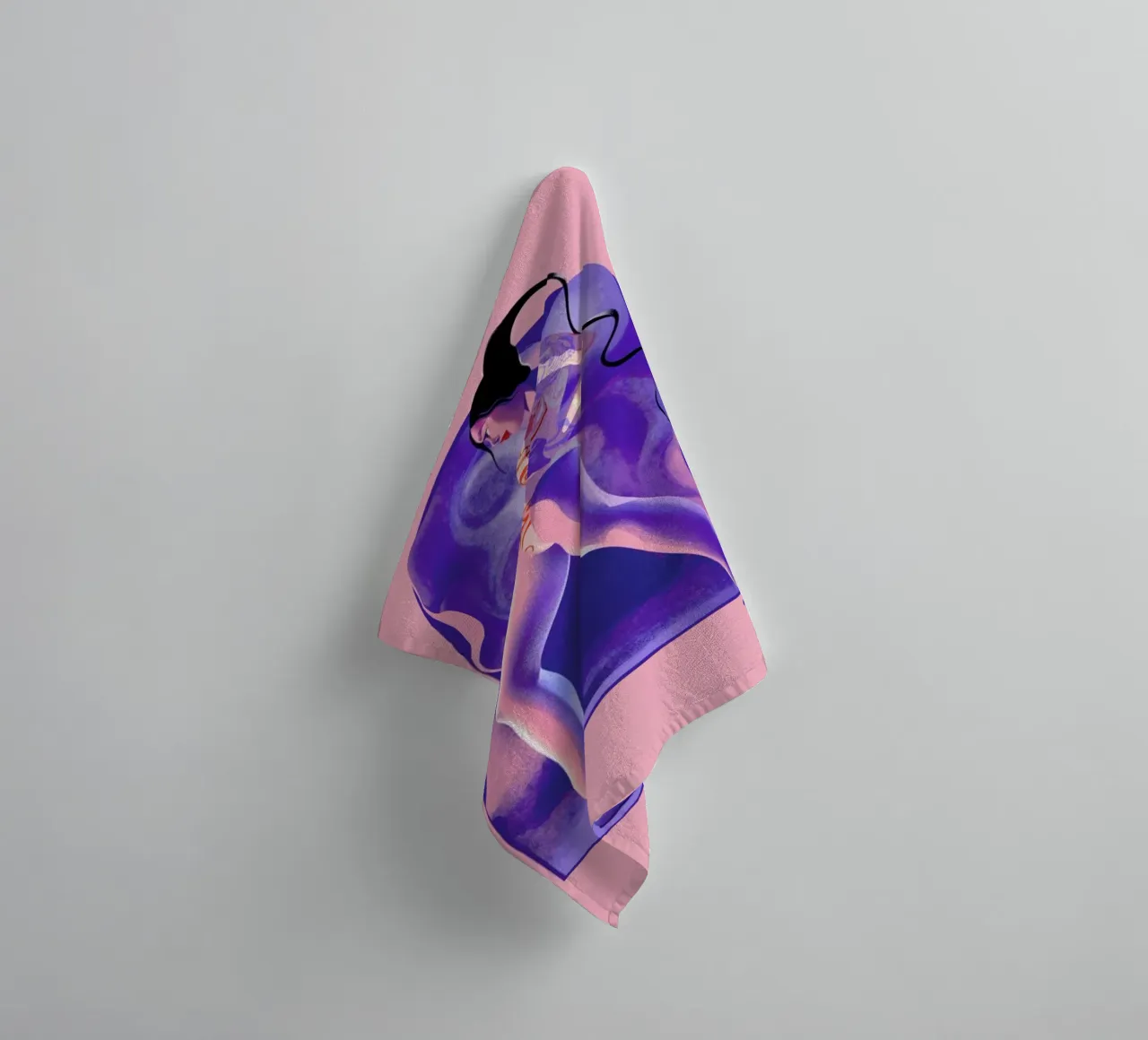 Fearless asciugamano da bagno da Kika illu