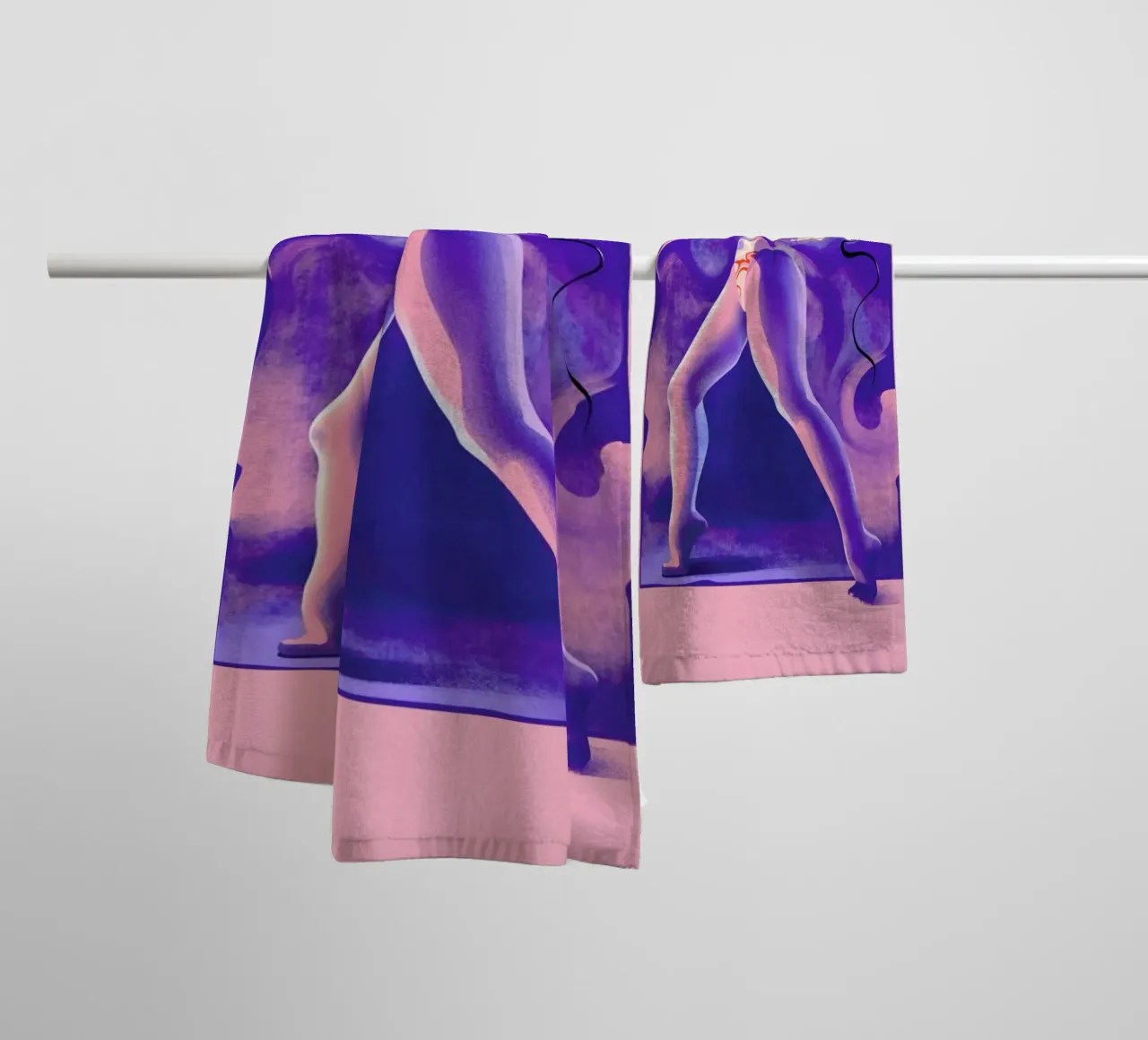 Fearless asciugamano da bagno da Kika illu