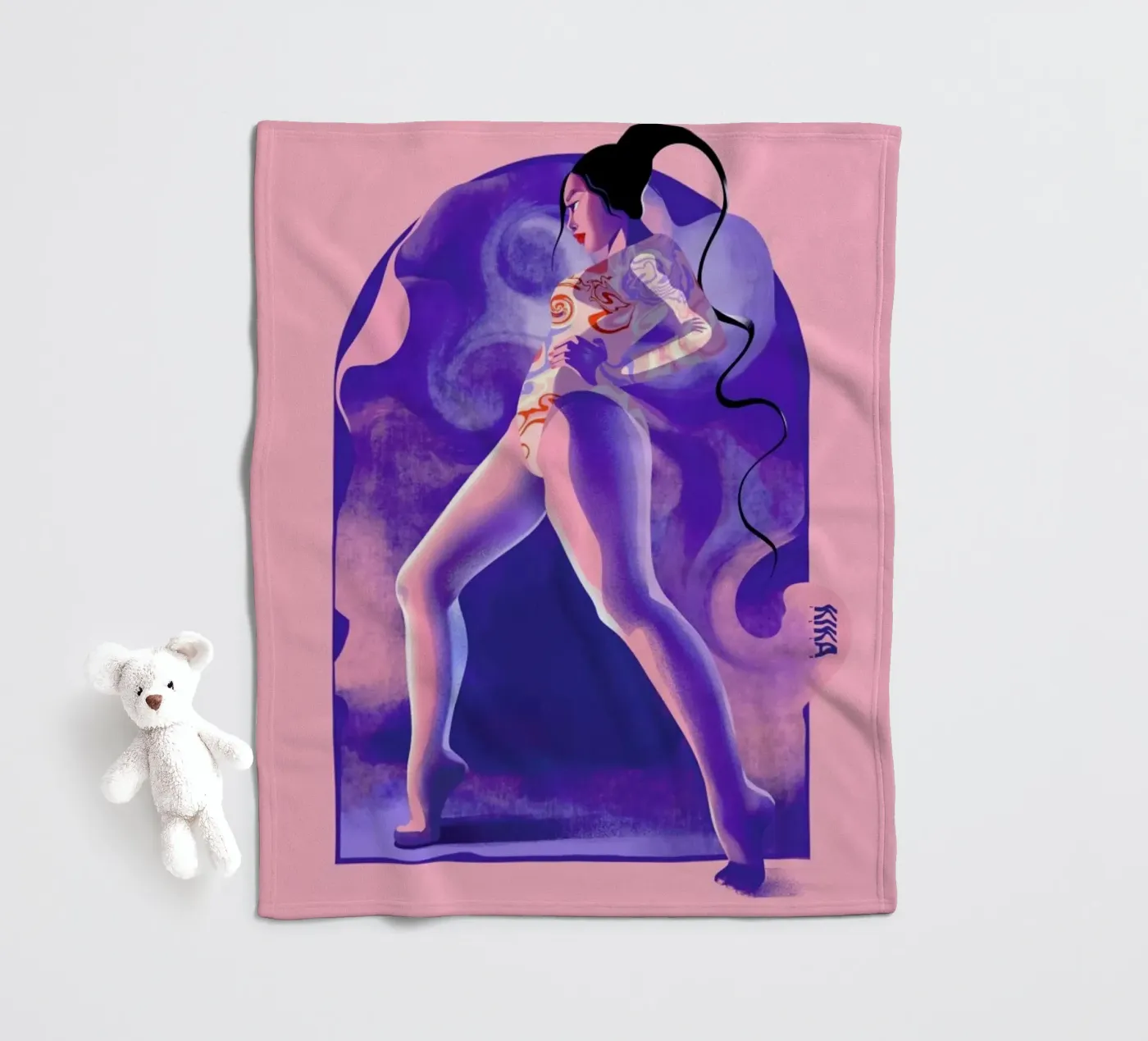 Fearless Fleecedecke von Kika illu