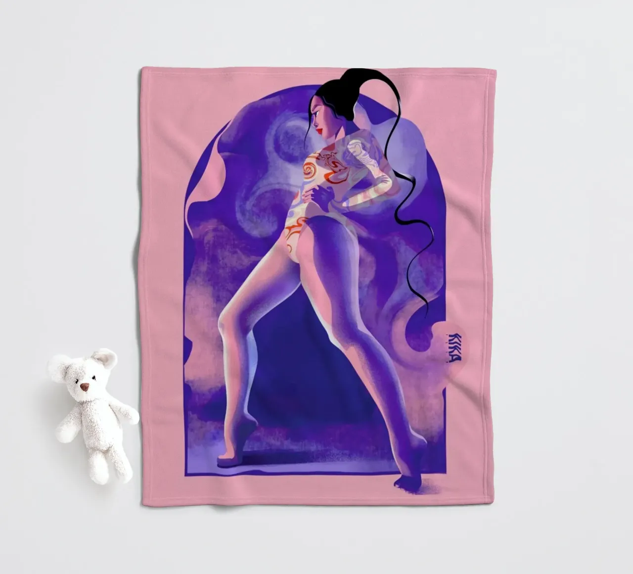 Fearless Fleecedecke von Kika illu