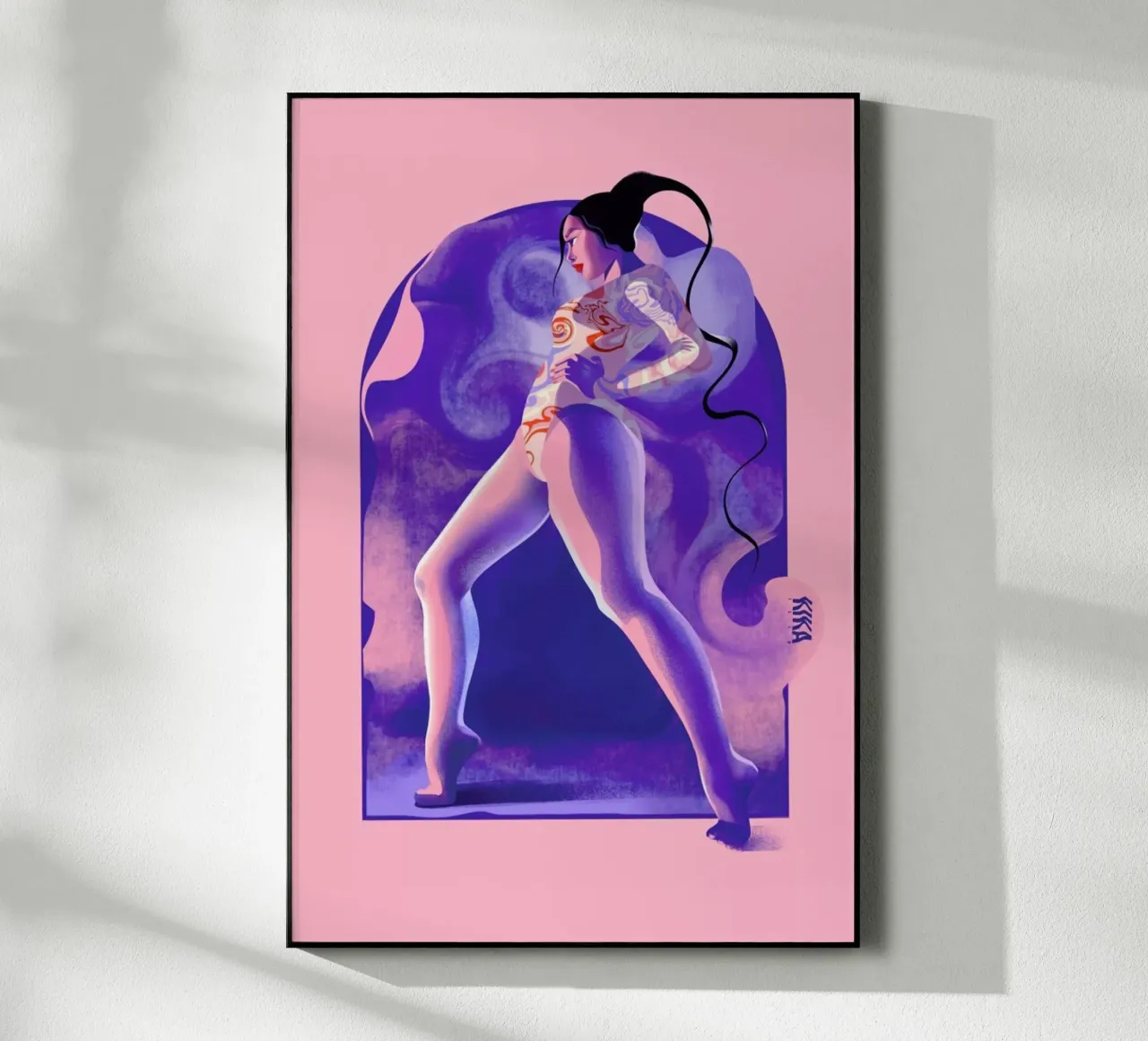 Fearless plexiglass da Kika illu