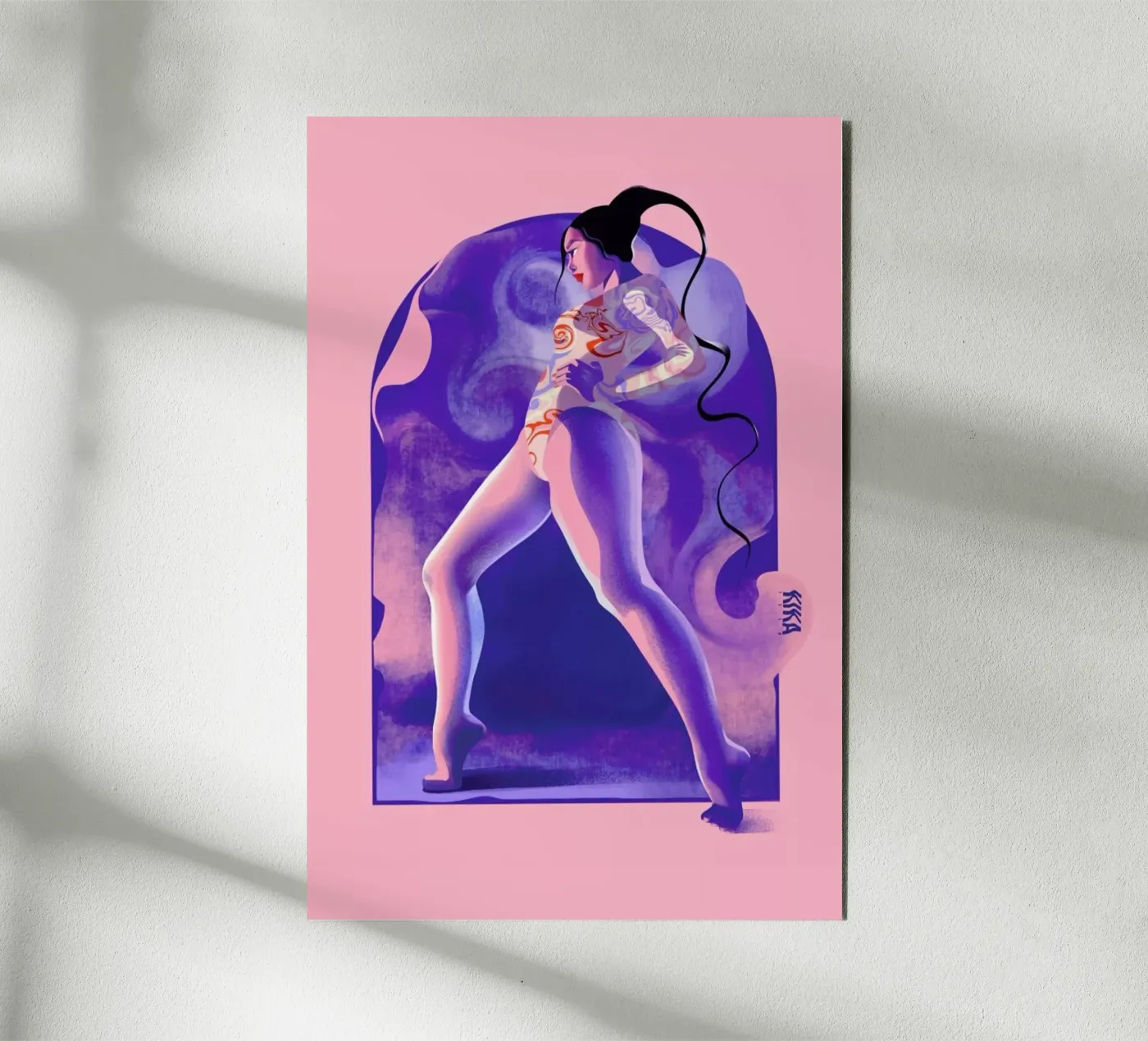 Fearless forex-plaat van Kika illu