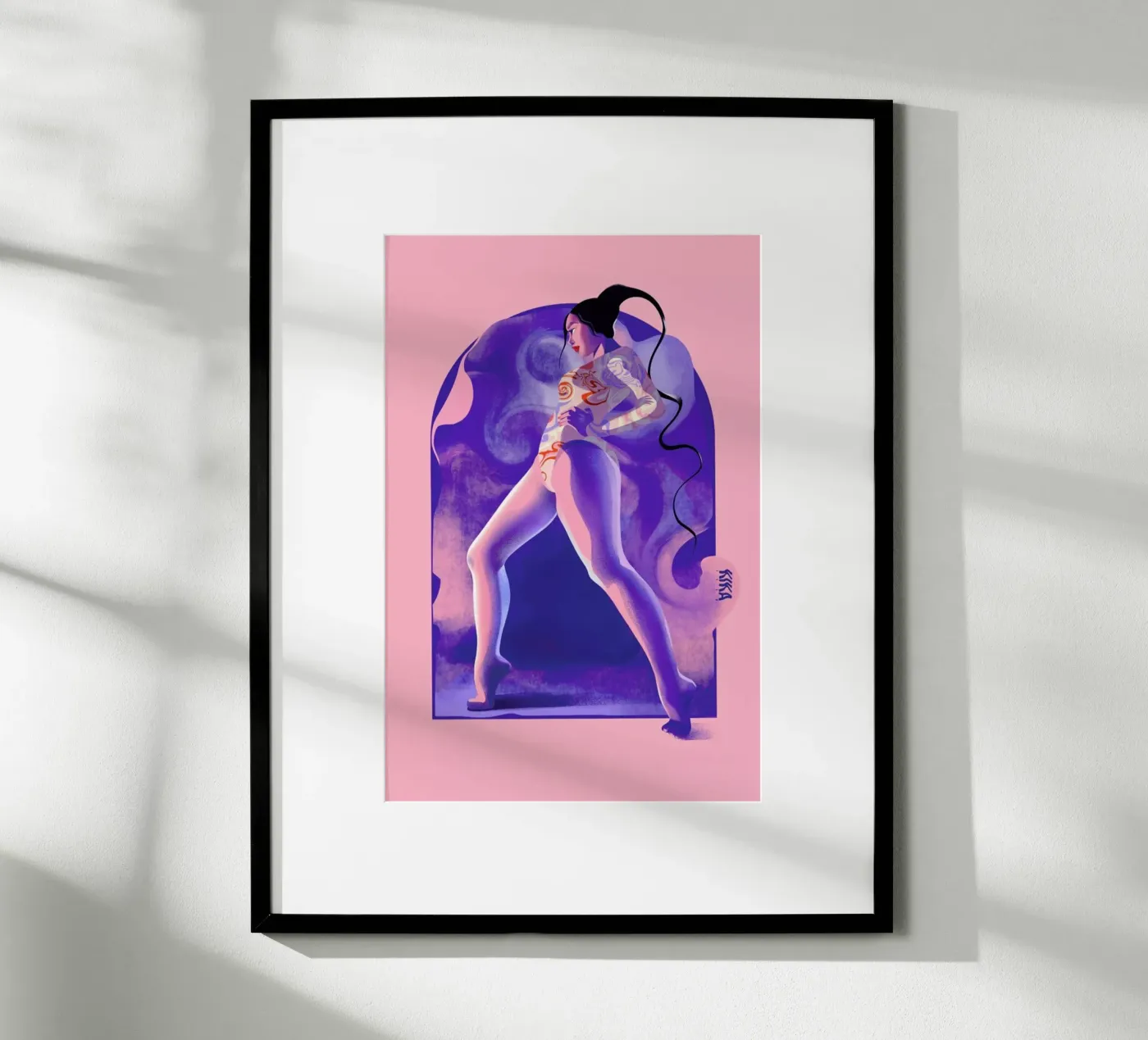 Fearless poster by Kika illu