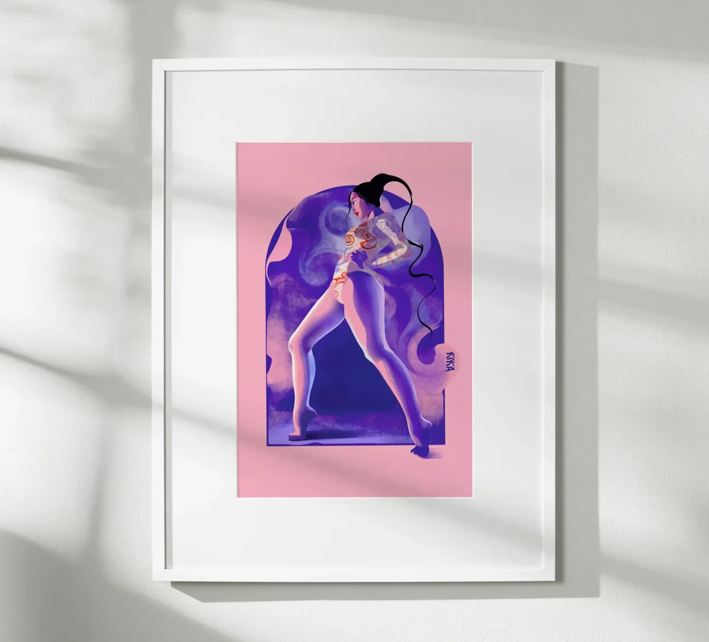 Fearless poster by Kika illu