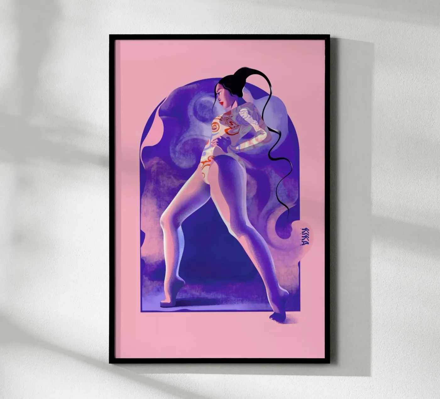 Fearless poster by Kika illu