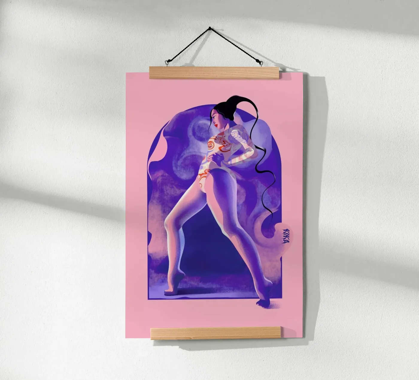 Fearless Poster von Kika illu