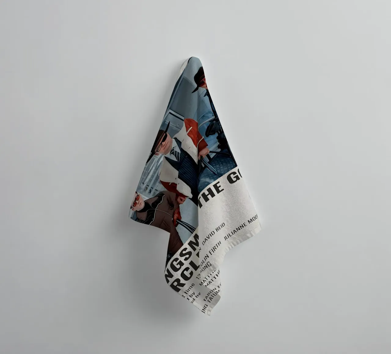 KINGSMAN THE GOLDEN CIRCLE 2017 towel by MVFminimalist