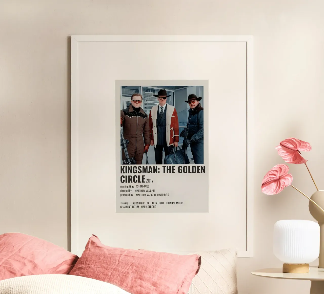 KINGSMAN THE GOLDEN CIRCLE 2017 poster by MVFminimalist